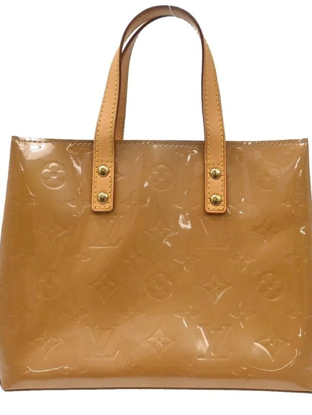 LOUIS VUITTON Monogram Vernis Reade PM Hand Bag M91334